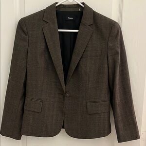 Theory 3/4 quarter sleeve blazer